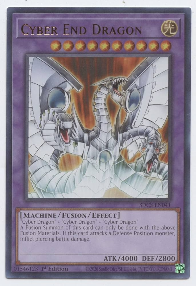 遊戯王　サイバーエンドドラゴン　英語版　ウルトラ　エラーカード　CGC10点　⑨ 遊戯王 サイバーエンドドラゴン 英語版 ウルトラ エラーカード